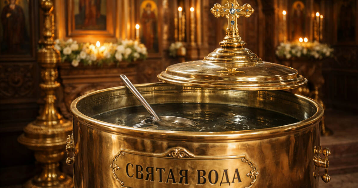 Россиян предупреждают о продаже поддельной святой воды на Крещение Общественник Михаил Иванов предупредил, что нек...