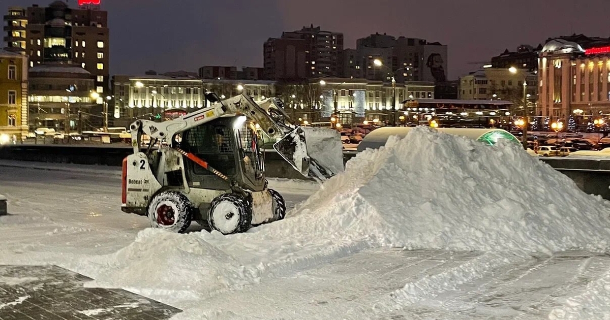 В Самаре сформирована группировка для зимней уб...