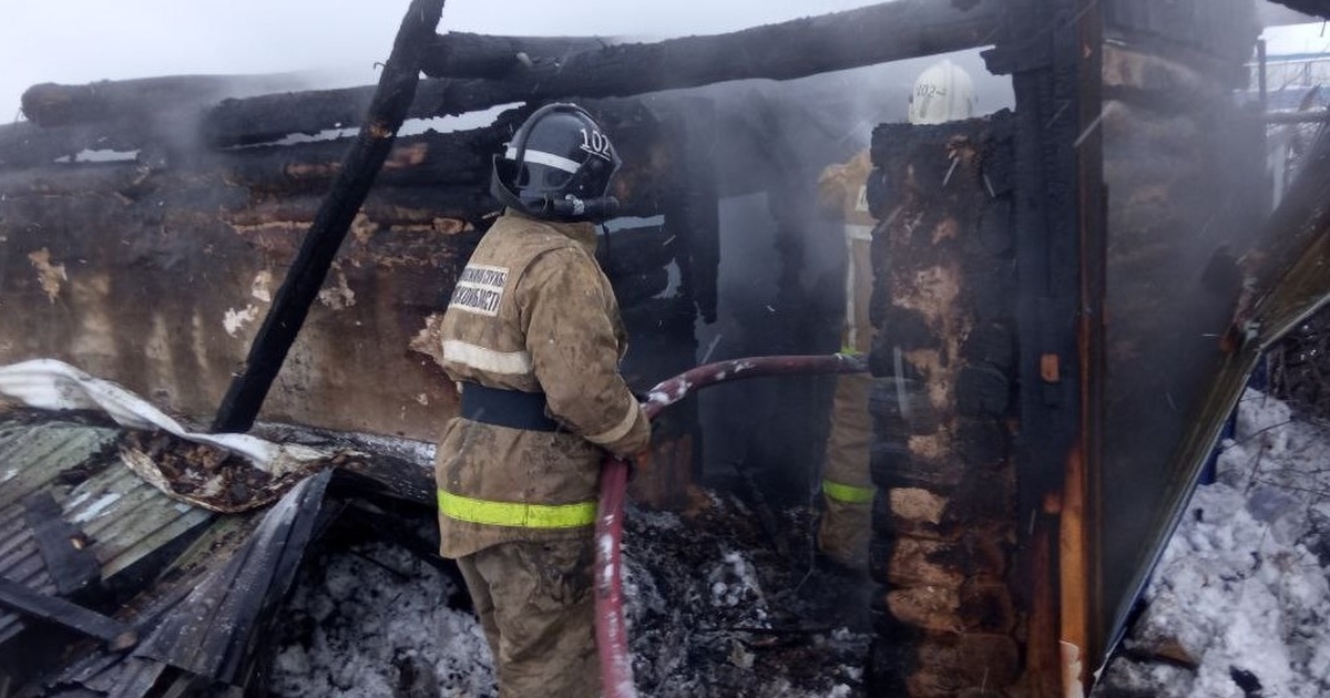 О пожаре рассказали в ГКУ СО "Центр по делам ГО...