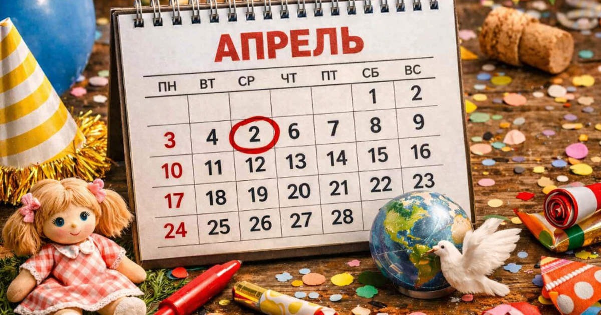 2 апреля: праздники, традиции и известные имени...