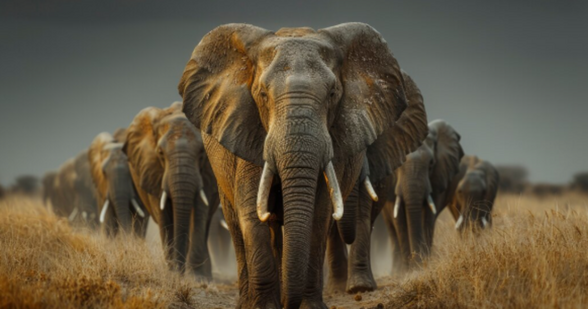 Исследование: древние люди могли начать разделывать слонов уже 1,8 млн лет назад Частичный скелет слона Elephas recki возрастом ...