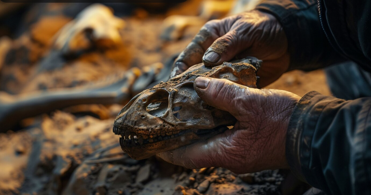 В Наварре обнаружены почти полные останки бизон...