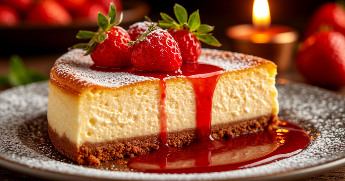 Чизкейк Сан-Себастьян с Останкинской башни: печ...