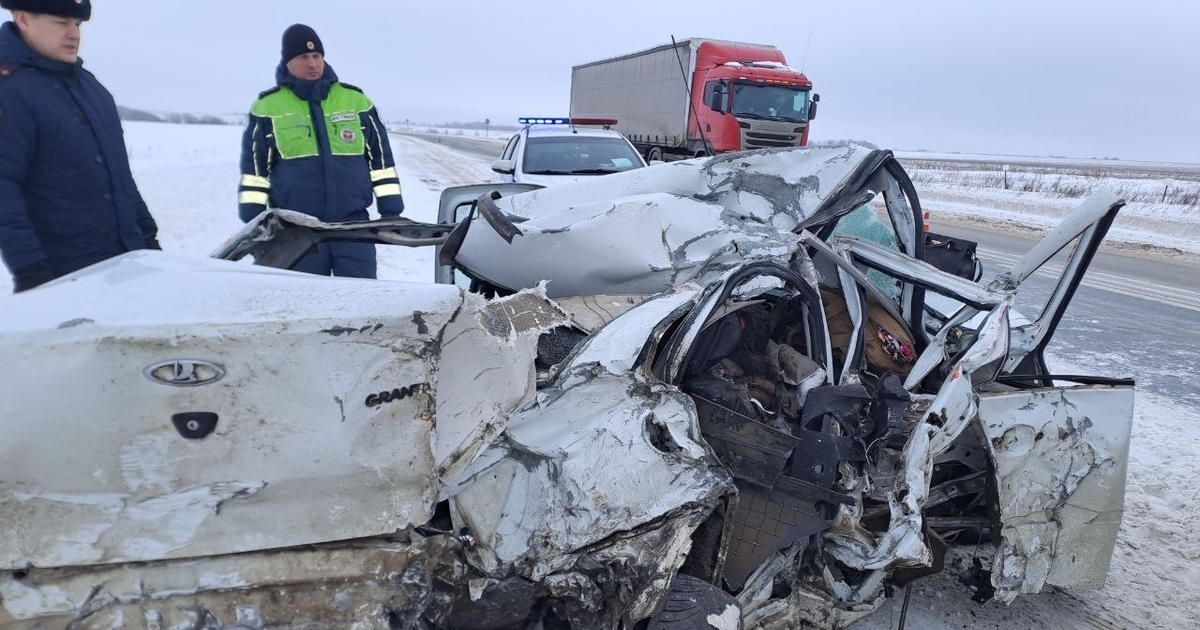 ДТП произошло 9 января на трассе Казань-Буинск-...