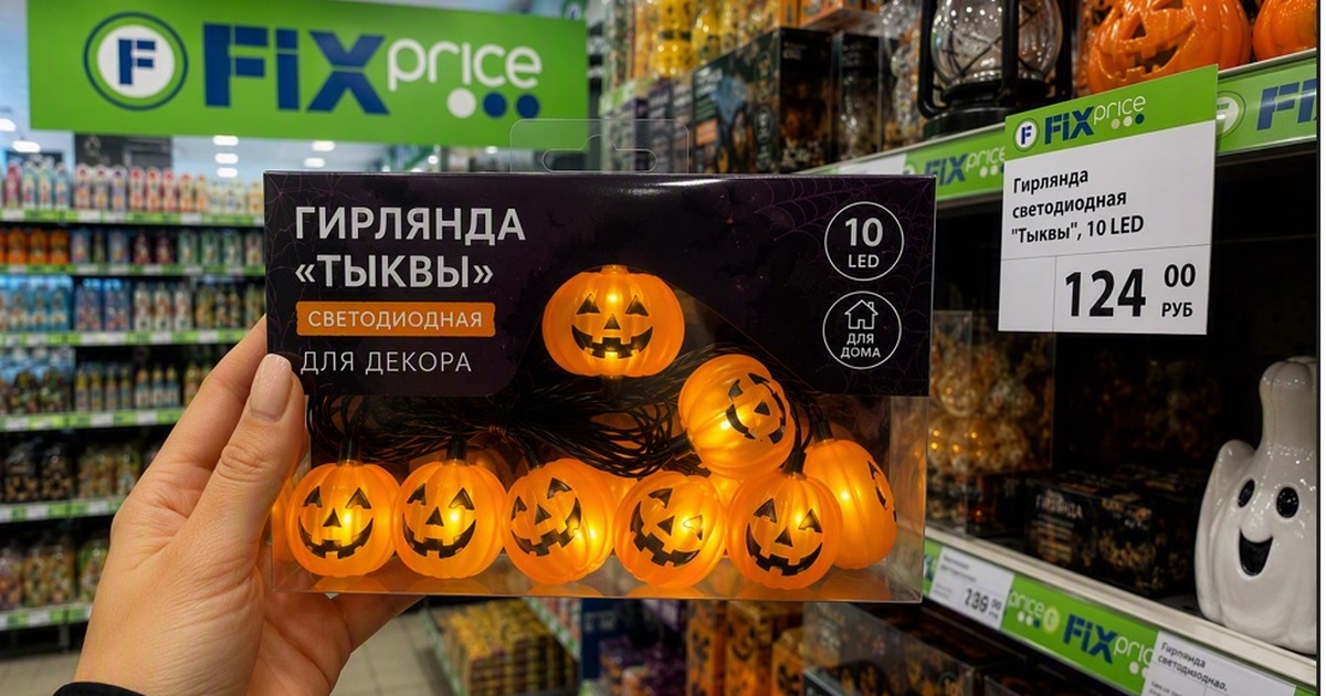 В Fix Price появилась осенняя гирлянда с малень...