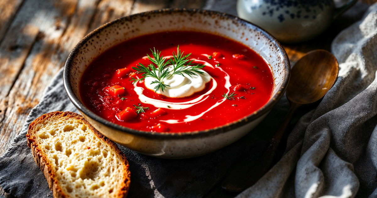 Густой, свекольный аромат, который мгновенно во...