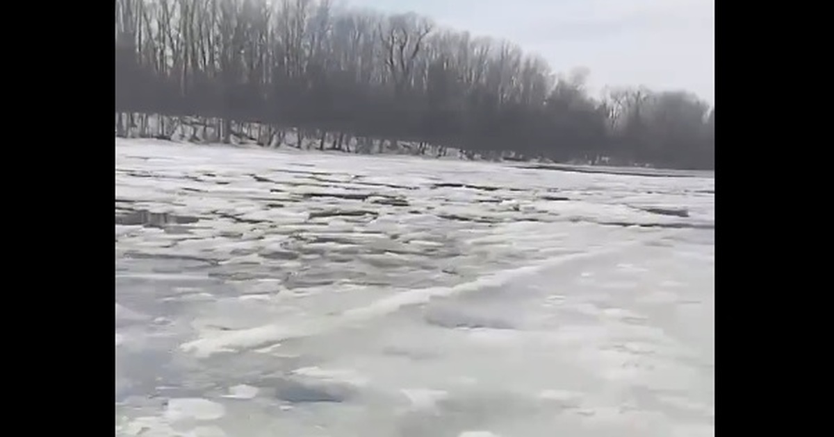 Осмотр проводился как на поверхности воды и льд...