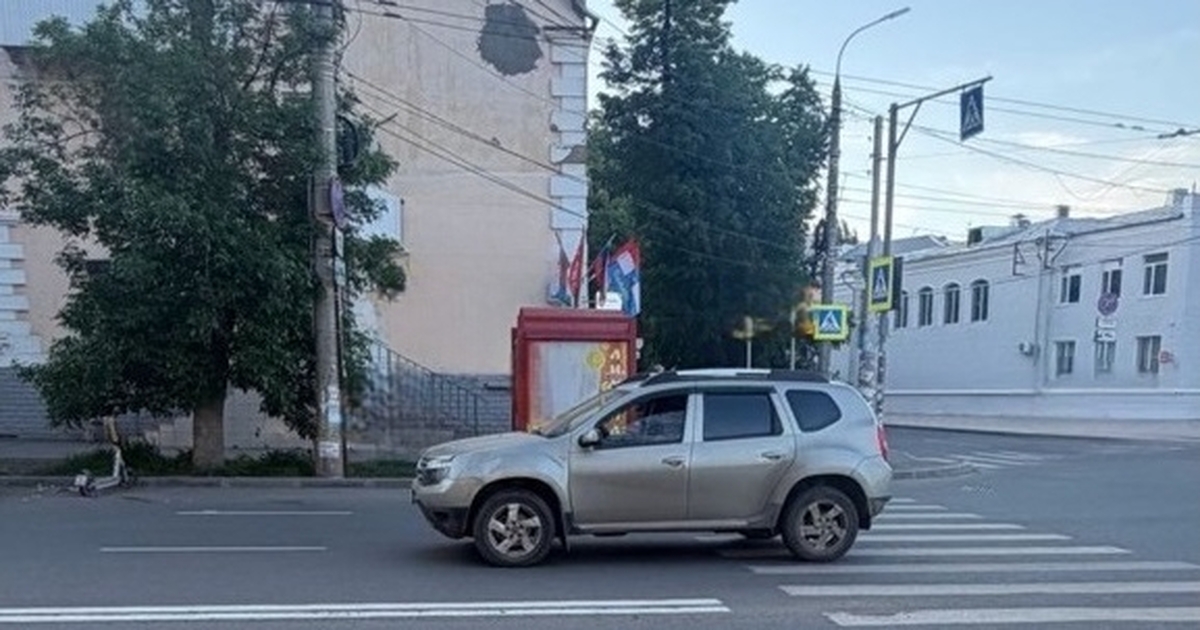 Авария случилась в 18:05 в районе дома №76 по п...