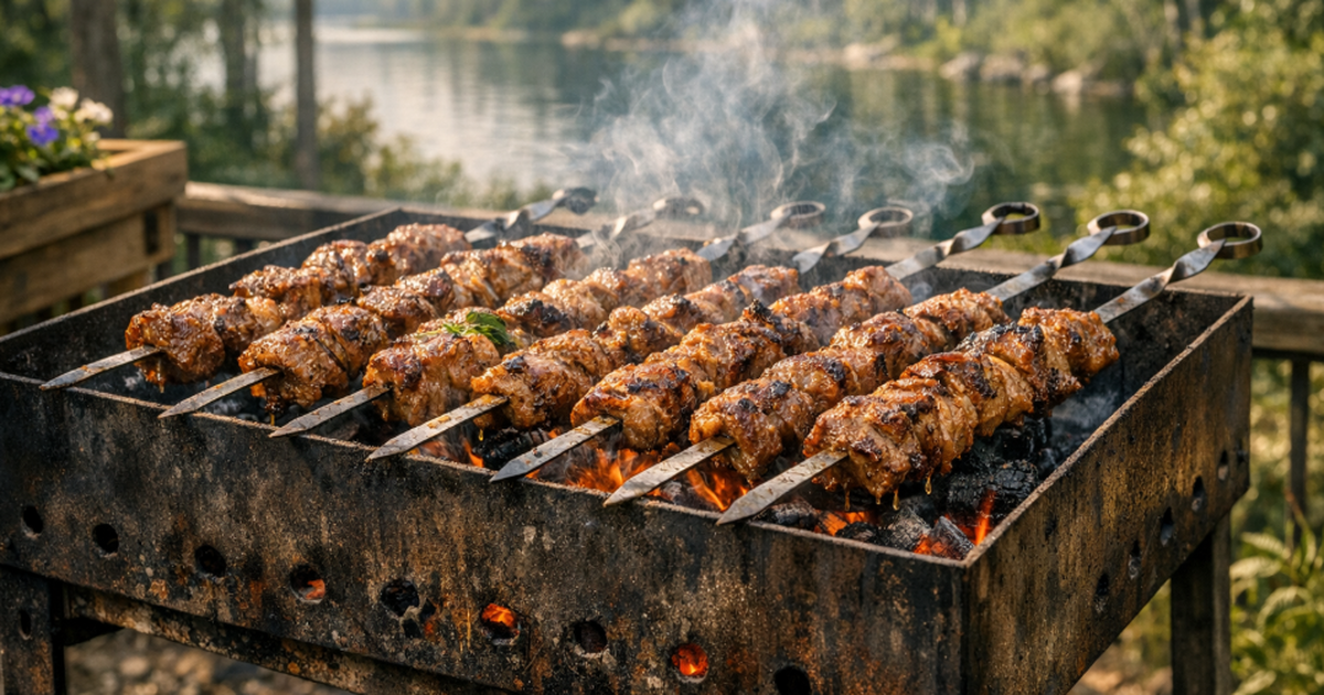 Лучший и недорогой шашлык на лето 2026: рецепт,...