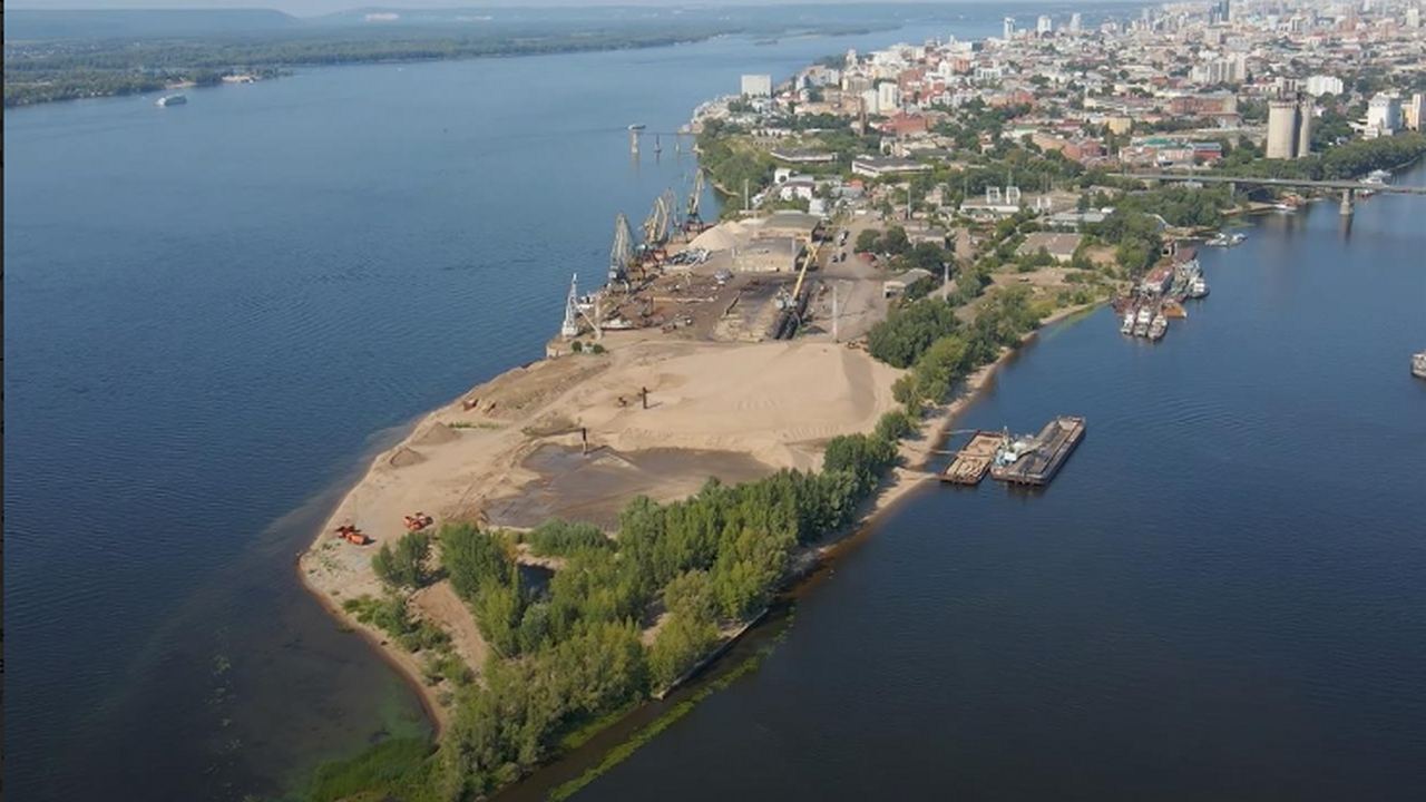 В Самаре благоустройство стрелки рек Волга и Самара разобьют на 3 этапа Сейчас идет согласование дорожной карты по кажд...