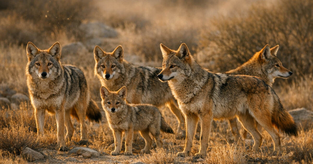 В штате Вашингтон у 37% койотов выявили лисьего...