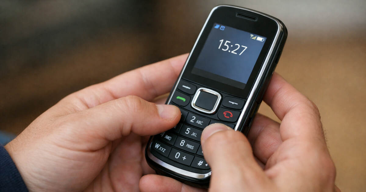 В России растут продажи кнопочных телефонов на ...