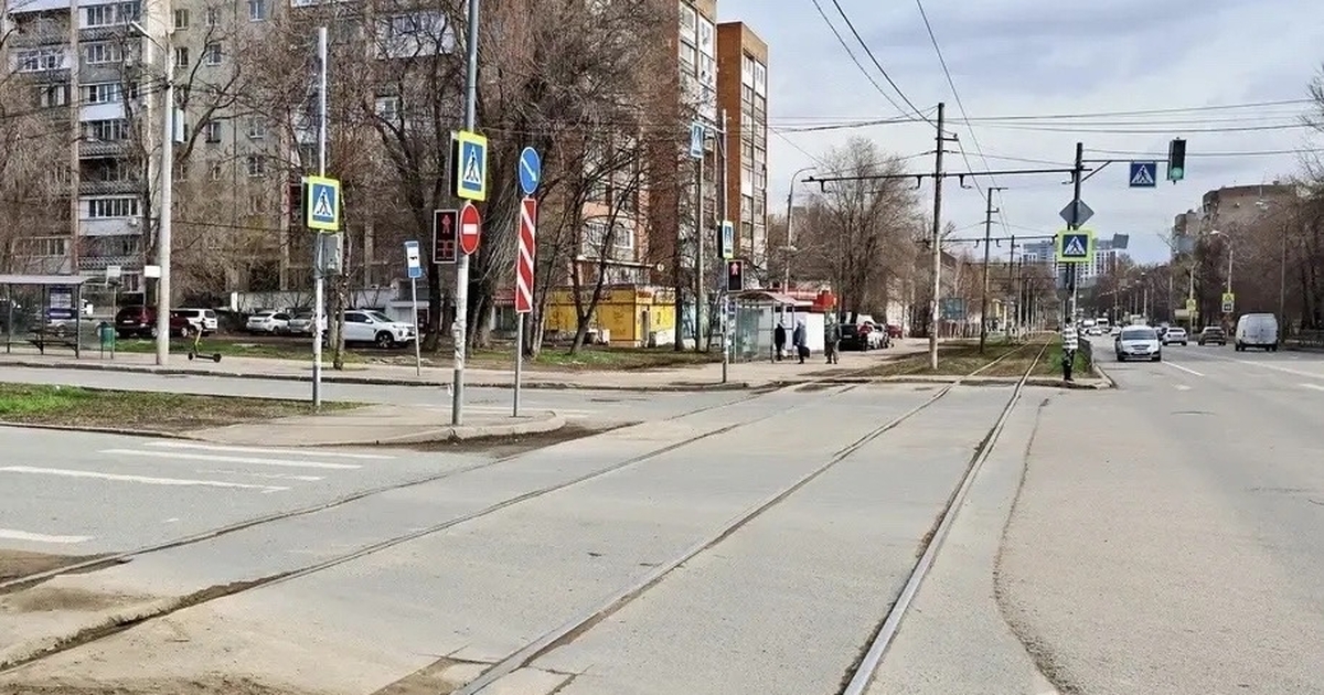 На этом участке частично ограничат движение авт...