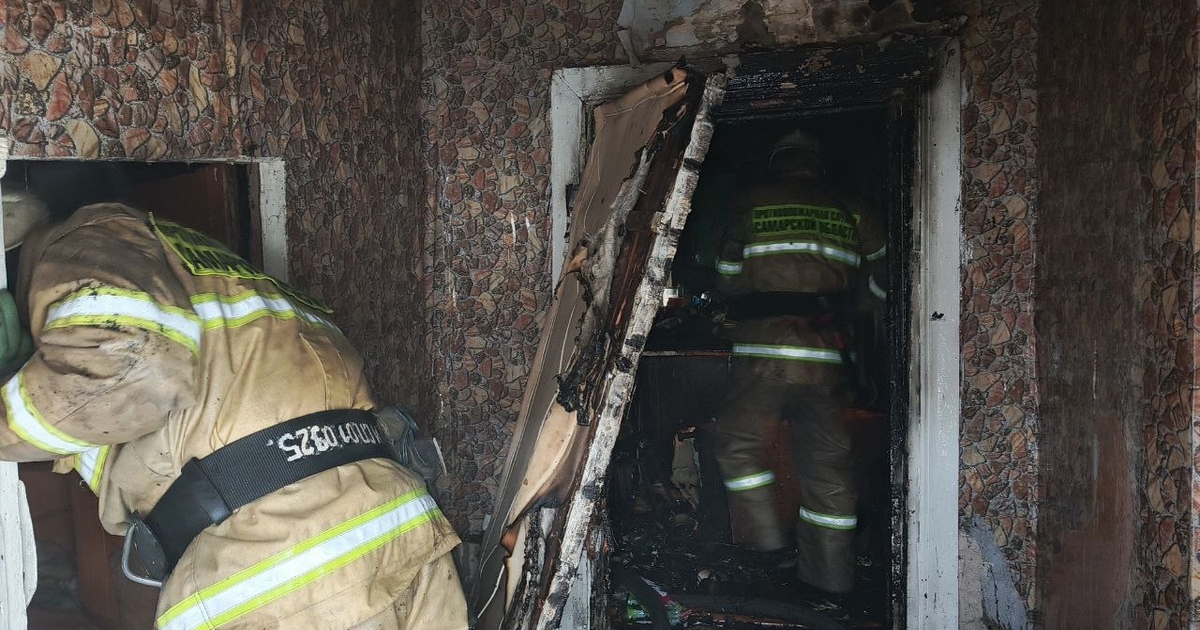 Пожар был полностью ликвидирован в 15:55