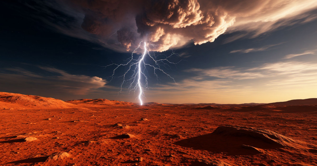 Молнии на Марсе нашли: NASA зафиксировало редки...