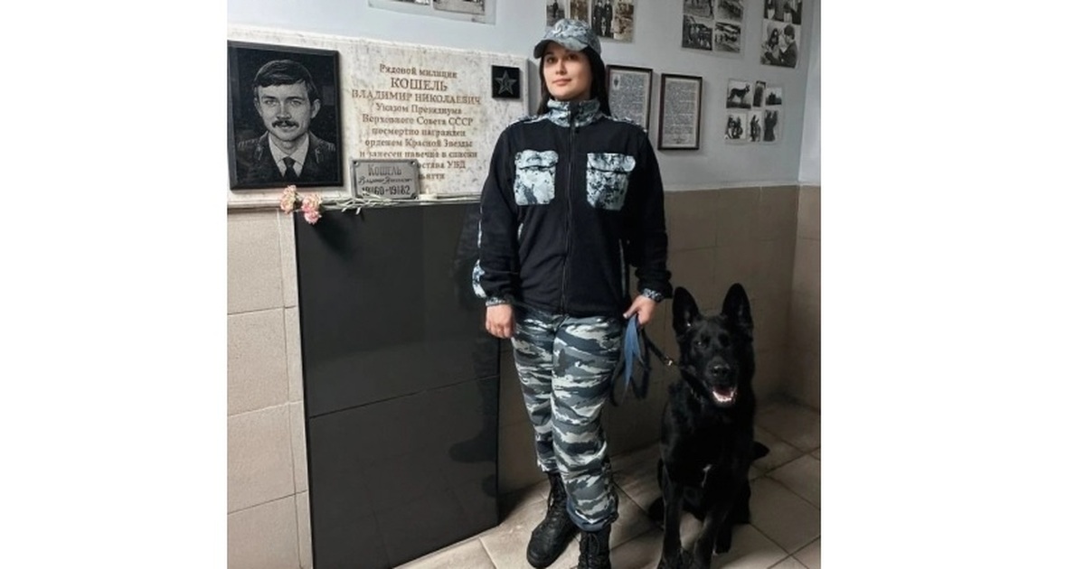 Найти девочку помогла собака по кличке Динар, в...