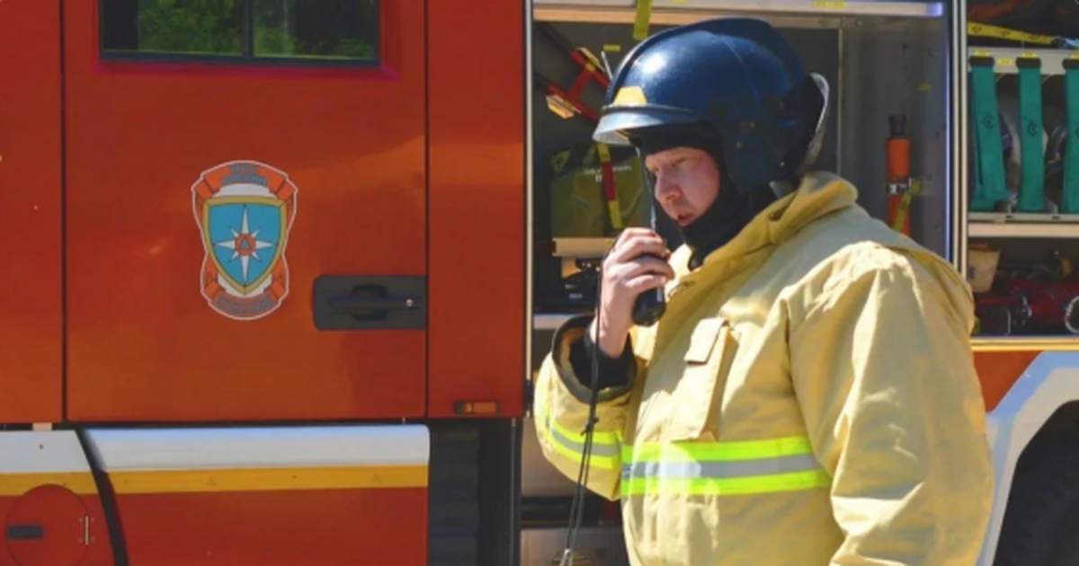 Из здания был эвакуирован один человек