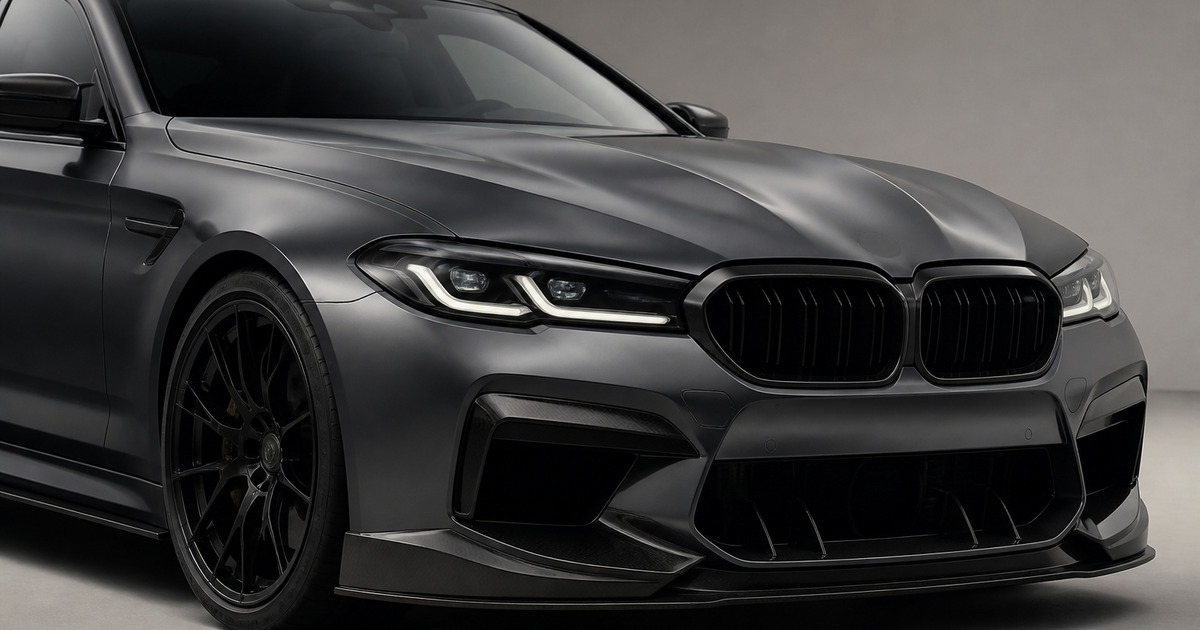 Уникальный прототип BMW M5 с двигателем W10 от ...