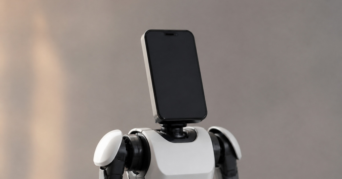 Учёные разработали двуногого робота PhoneBot с телефоном вместо головы Исследователи представили PhoneBot — двуногого ...