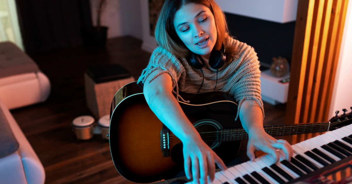 Исследование показало, что у опытных музыкантов...