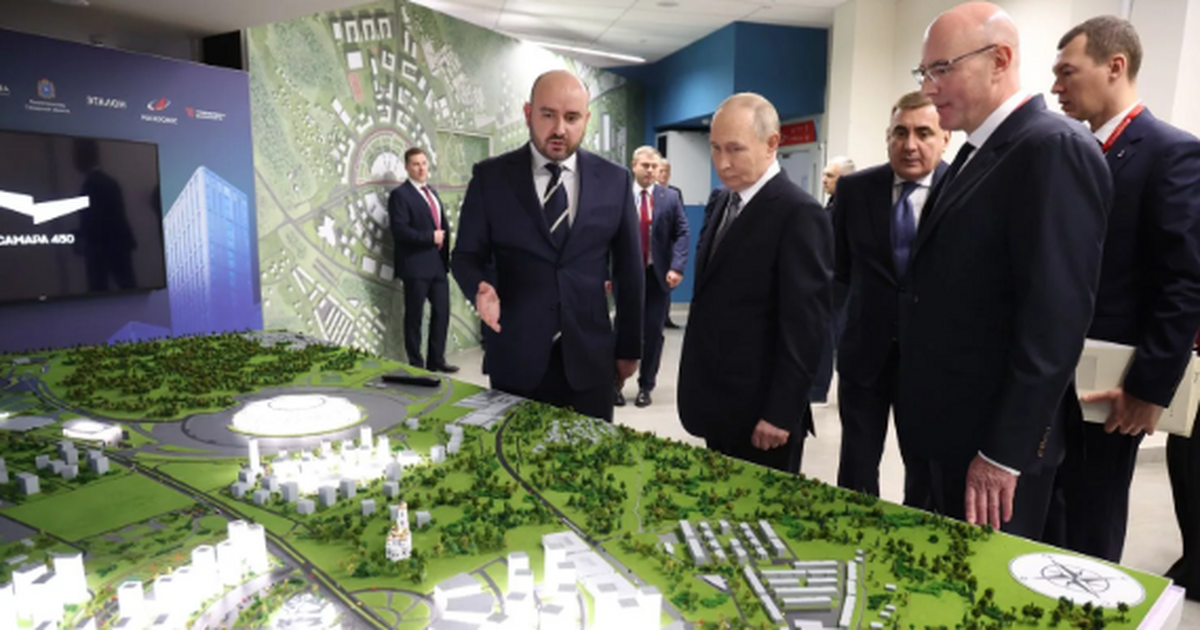 Федорищев доложил Путину о проекте района «Беспилотный» в Самаре Губернатор представил проект комплексного разви...