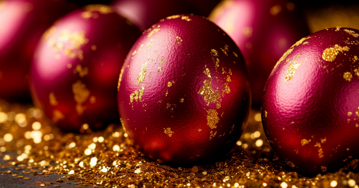 Пасха 2026: яйца в цвете бургунди стали главным...