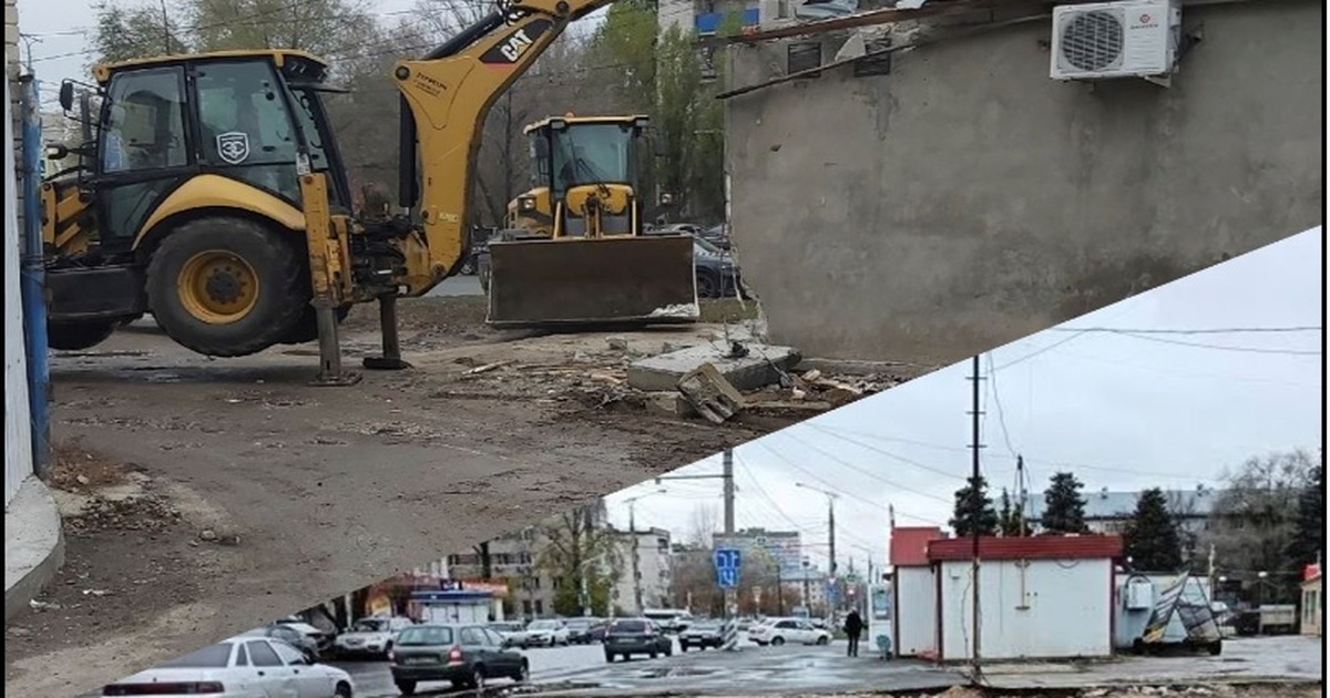 Приставы добились сноса павильона на участке 81 кв м в Тольятти Снос произведен за счет владельца павильона