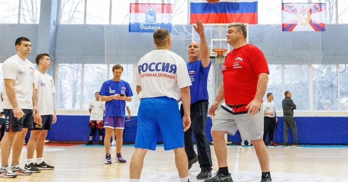 В Самаре прошел необычный матч "борцовского" баскетбола Одними из самых ярких мероприятий Международног...