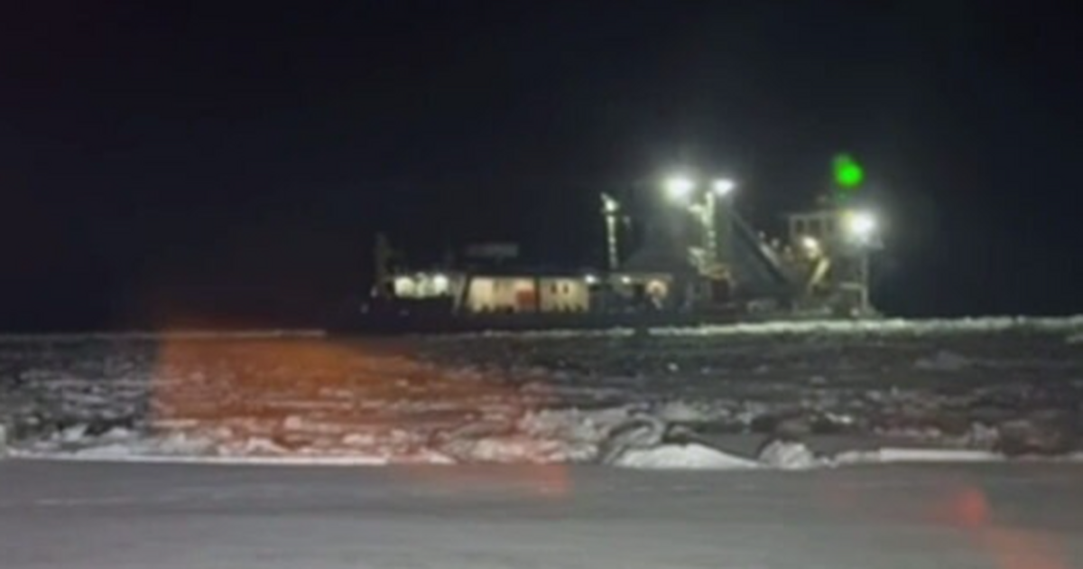 При спасении использовался мощный аэроглиссер "...