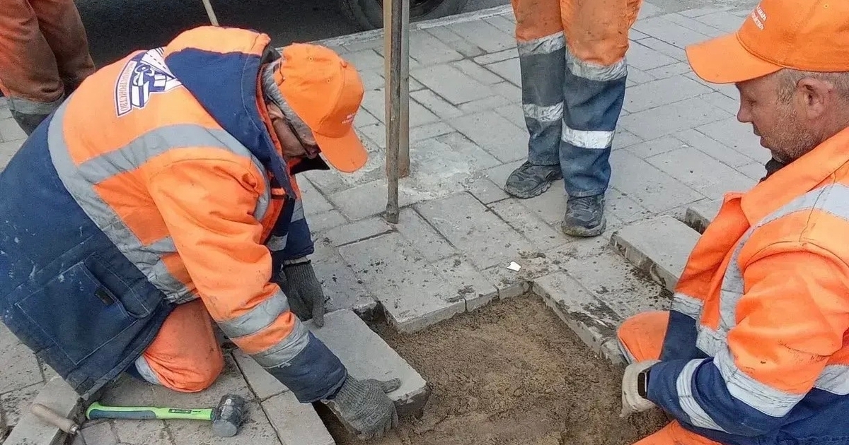 Специалисты привели участок в нормативное состо...