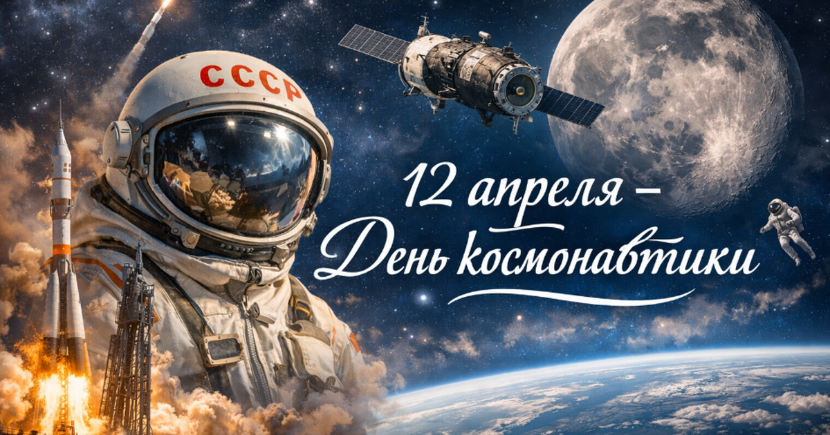 12 апреля: день, когда человек впервые вышел в ...