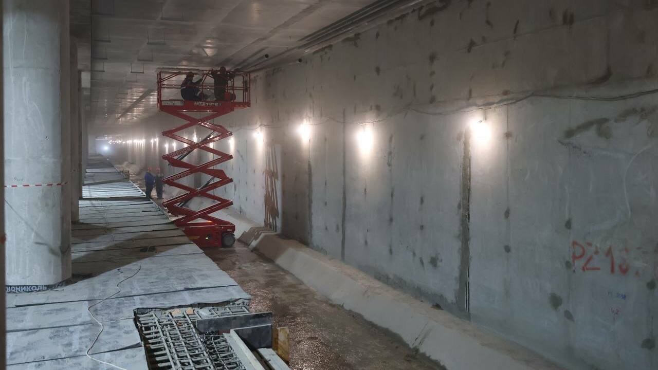Метро «Театральная» в Самаре: 240 строителей и 90% готовности В Самаре неуклонно продвигается возведение стан...