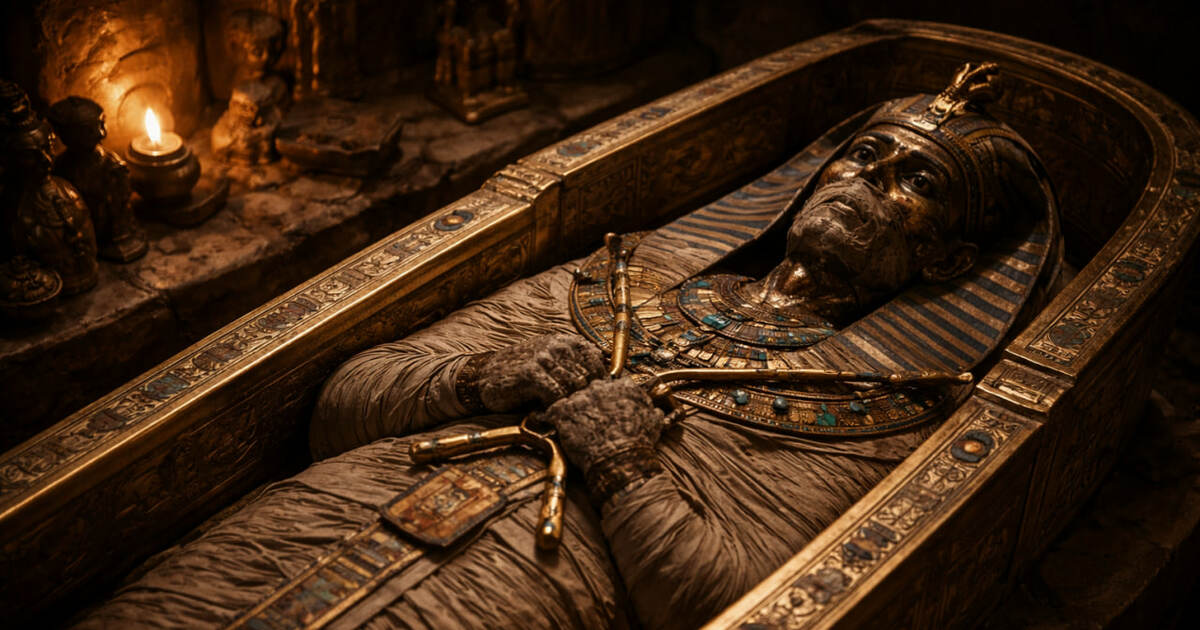 Учёные из Университета Бристоля изучают мумии ч...