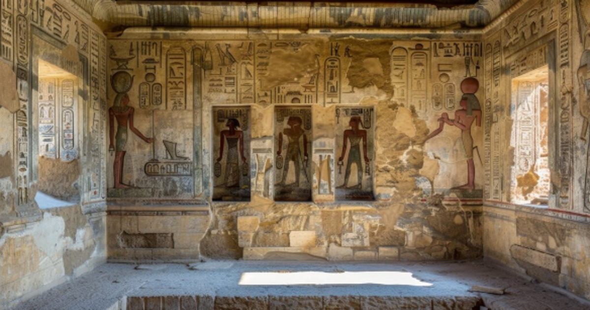 После шести лет раскопок на участке Телль-эль-Ф...