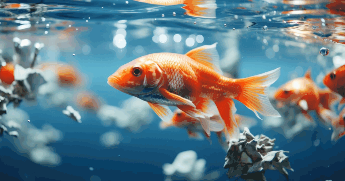 Исследование показало, что золотые рыбки в прес...