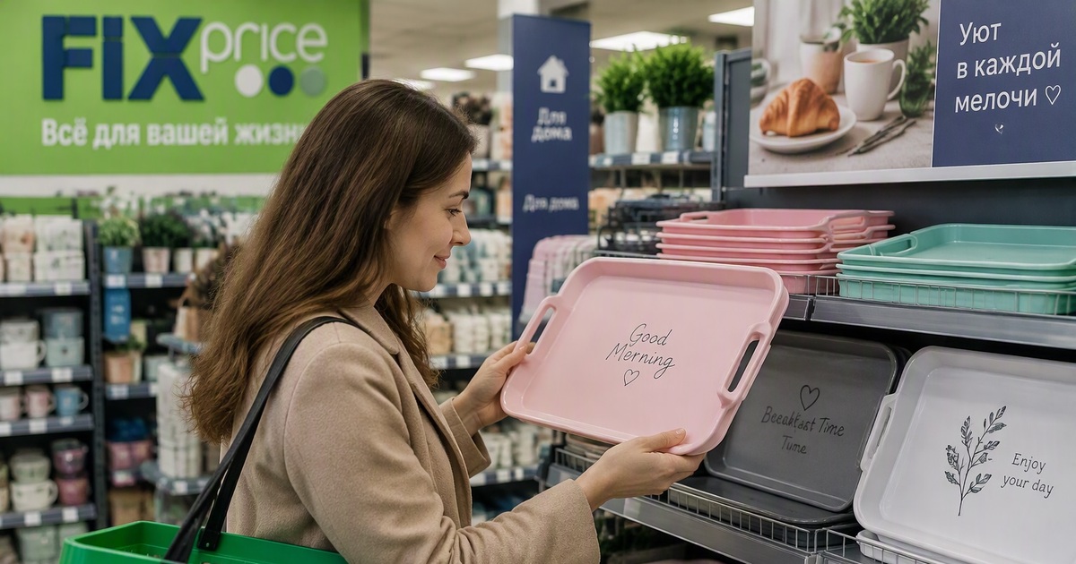 Ищу в Fix Price декоративные подносы, но не для чайных церемоний: для них есть другой практичный сценарий Как использовать декоративный поднос из Fix Pri...
