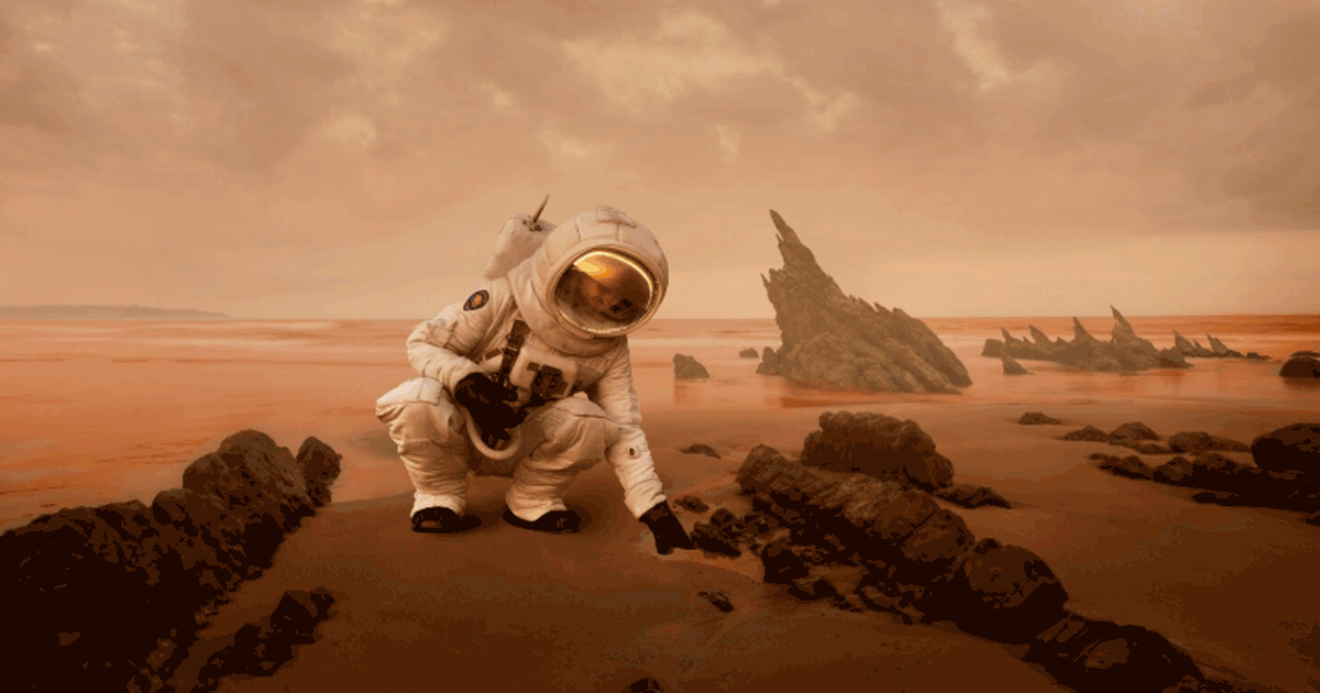 Снимки Mars Express показали следы древней водн...