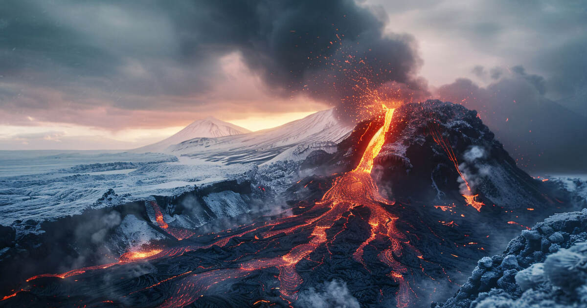 Учёные выяснили, что мощные вулканические извер...