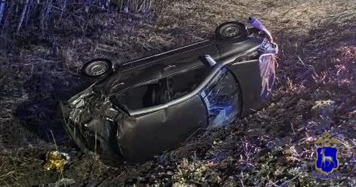 В Самарской области водитель Lada Granta устроил ДТП с пятью пострадавшими В пути он допустил съезд автомобиля в кювет, по...