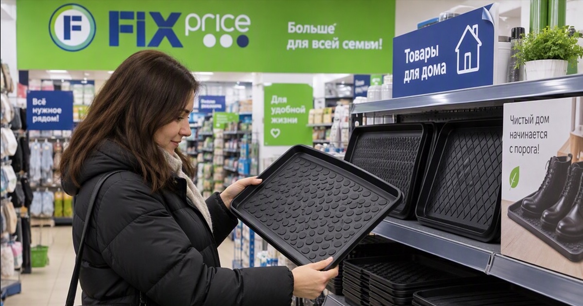 Стоит недорого, а работает круглый год: зачем я беру в Fix Price по несколько ковриков для обуви Коврик для обуви из Fix Price можно использоват...