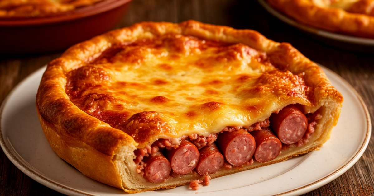 Ленивый пирог из батона за 20 минут: простой ре...