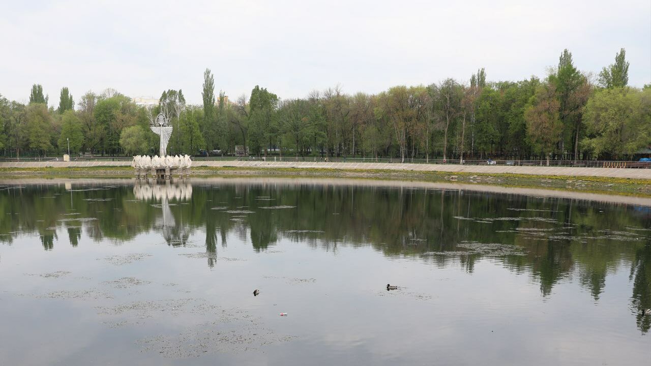 В Самаре в озеро в парке Металлургов запустят рыб, уже очищено 60% поверхности Об этом глава Самары сообщил на оперативном сов...
