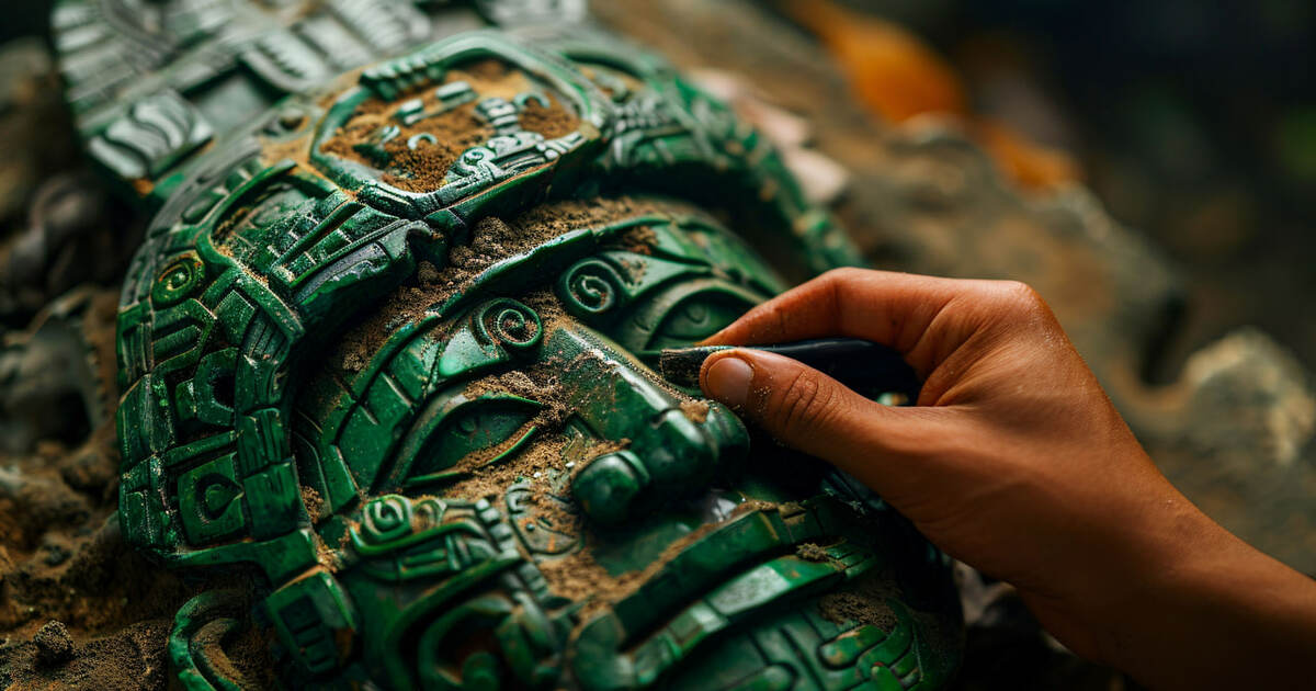 Археологи в Бахрейне нашли редкую фаянсовую мас...