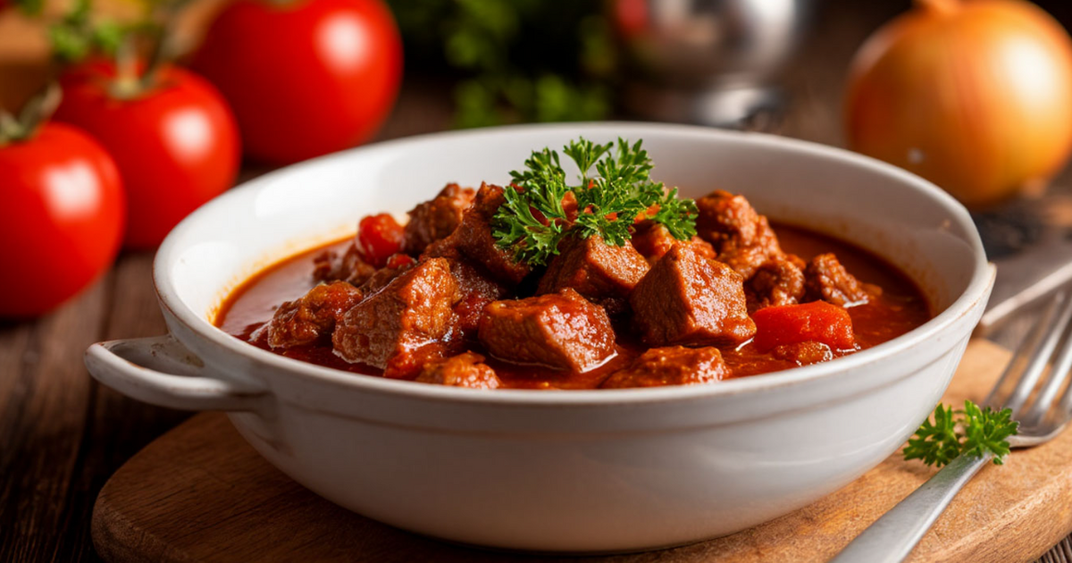 Рецепт классического гуляша по Константину Ивле...