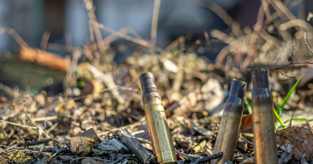 Обнаружили более 100 боеприпасов на поле битвы ...