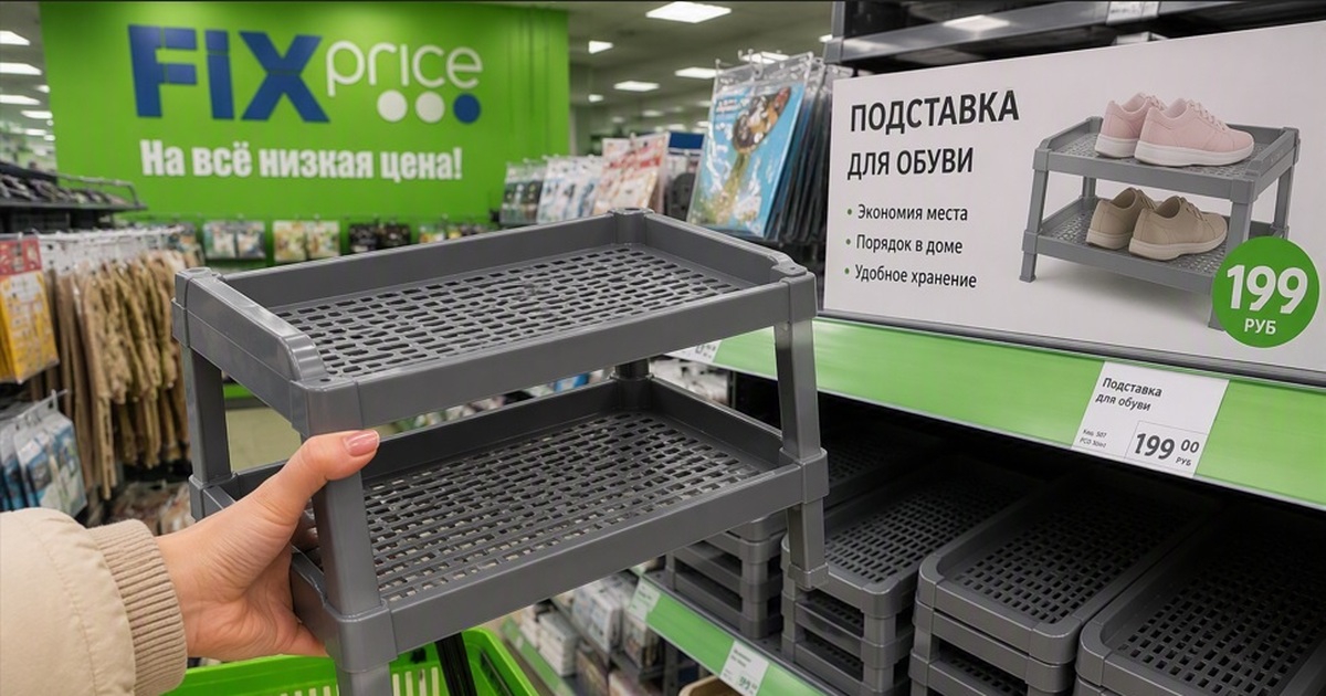 Подставку для обуви из Fix Price в прихожей не использую: 5 лайфхаков для применения на кухне Подставка для обуви из Fix Price может пригодит...