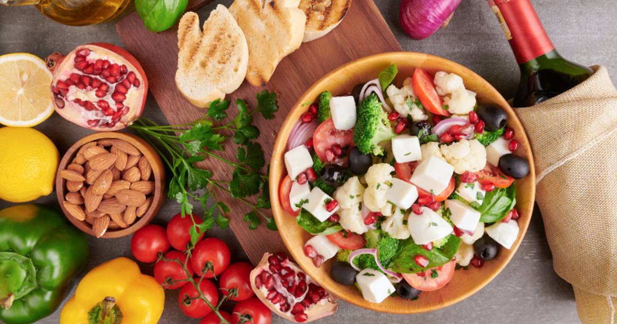 Средиземноморская диета снижает риск всех типов...