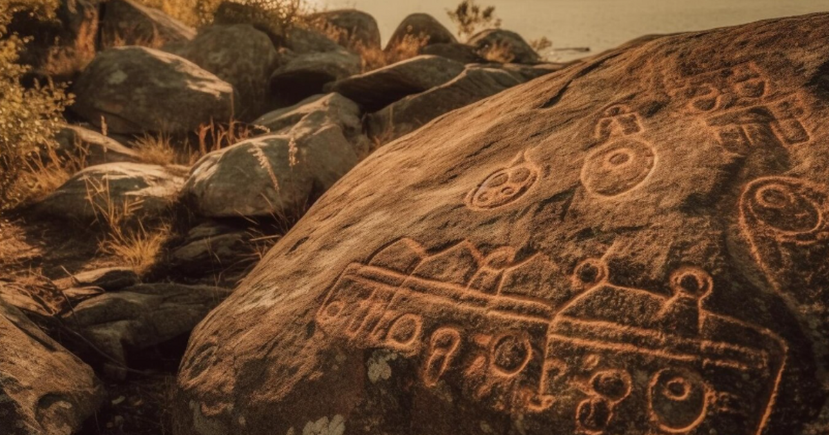 В древних курганах Хакасии нашли каменные плиты с петроглифами Учёные ИИМК РАН нашли в курганах Хакасии плиты ...