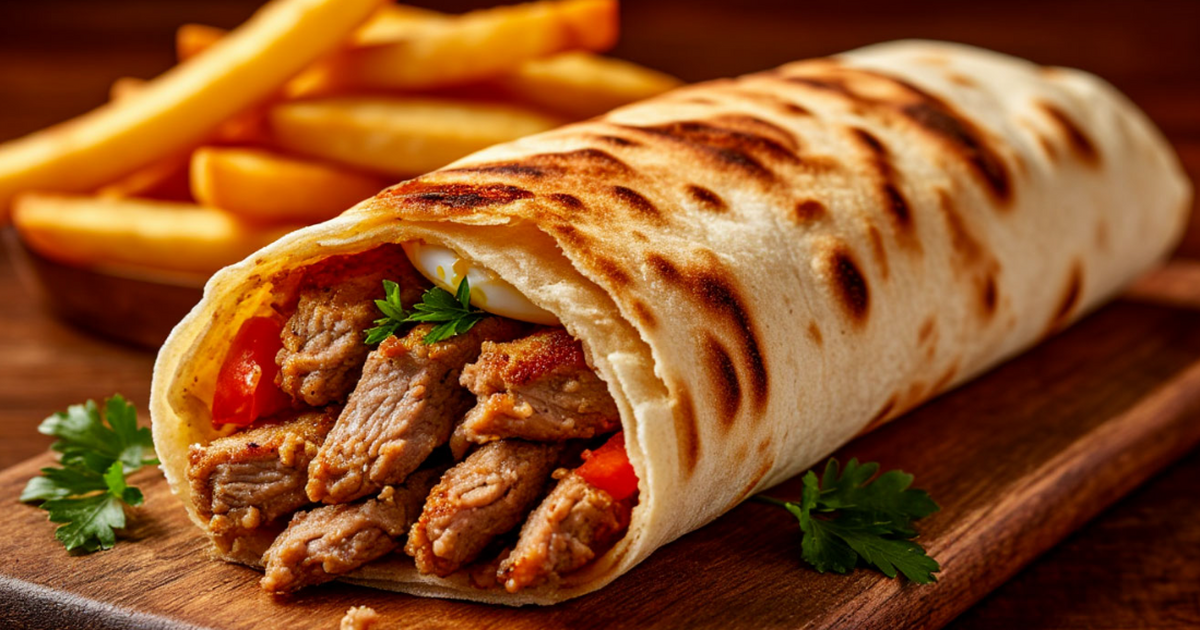 Завтрак за 12 минут: лаваш, сковорода и всё, чт...