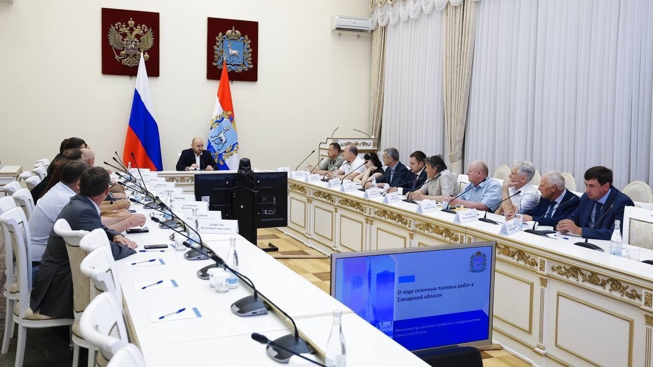 11 июня в Самаре подвели итоги посевной кампании-2025 Посевная площадь в этом году превысила прошлого...